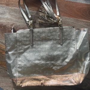 Gold and Cork Lilly Pulitzer Tote